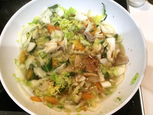 たっぷり野菜でほっと一息！とろ～りあんかけ手順3