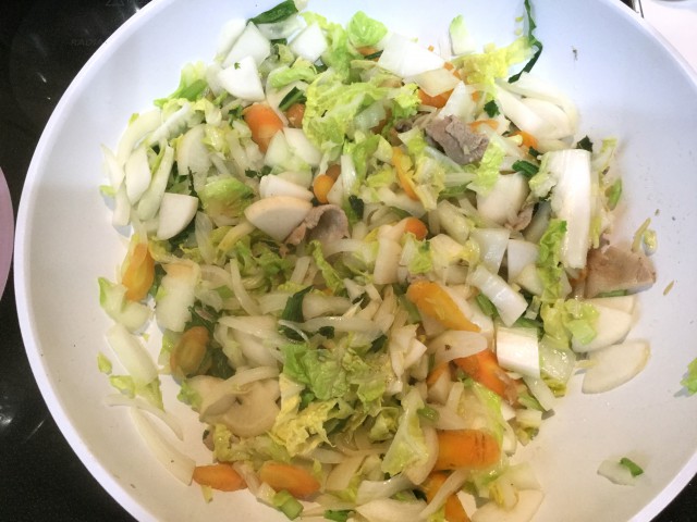 たっぷり野菜でほっと一息！とろ～りあんかけ手順2