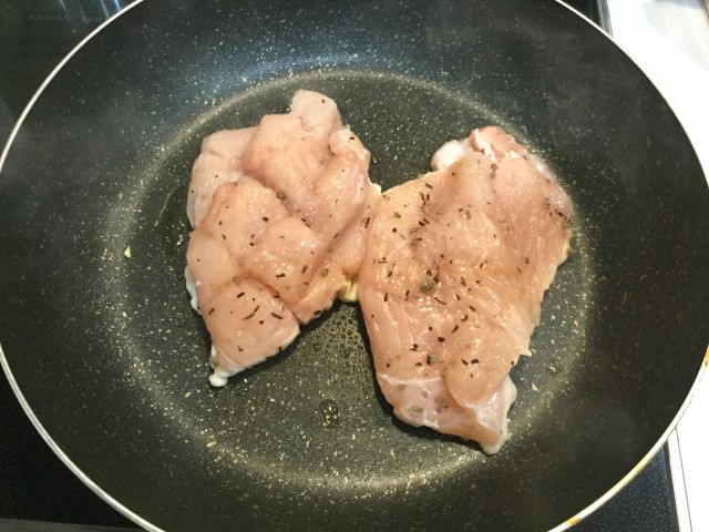 鶏肉とポテトのガーリックポン酢手順3