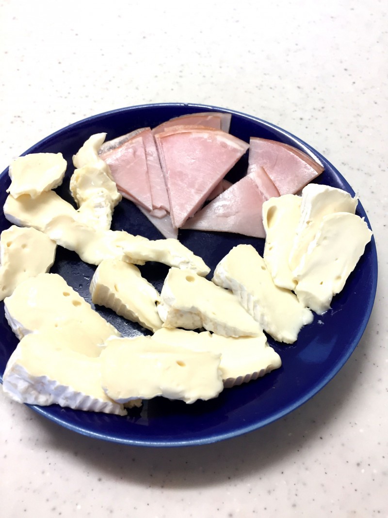 カマンベールチーズの浅漬け巻き手順3