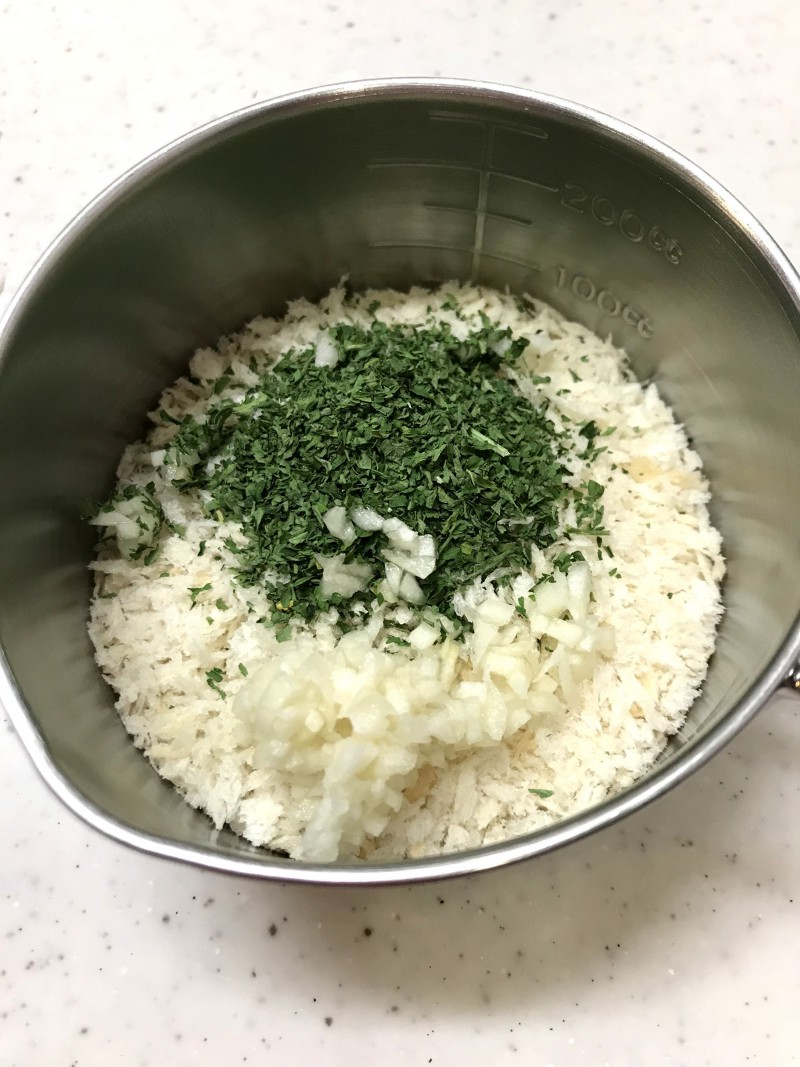 鰯のパン粉焼き手順2