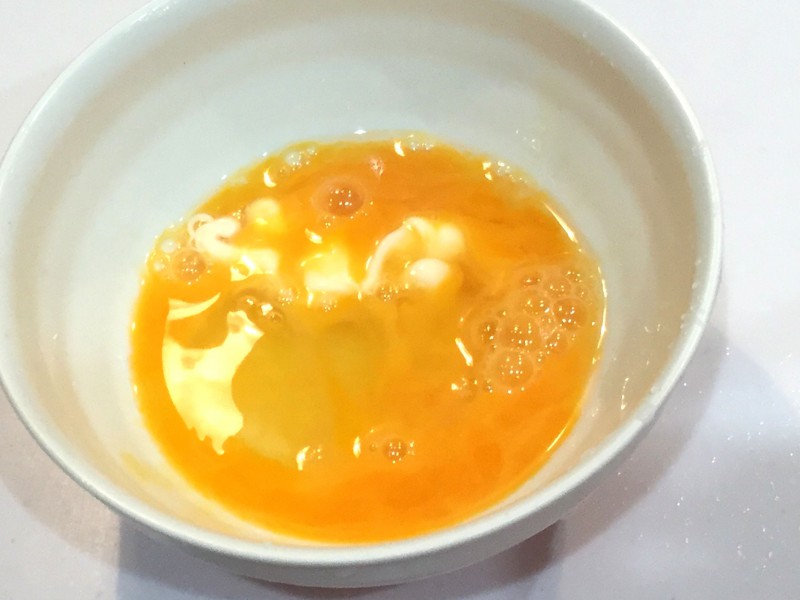 ホクホクポテトとふわふわ卵の炒め物手順2