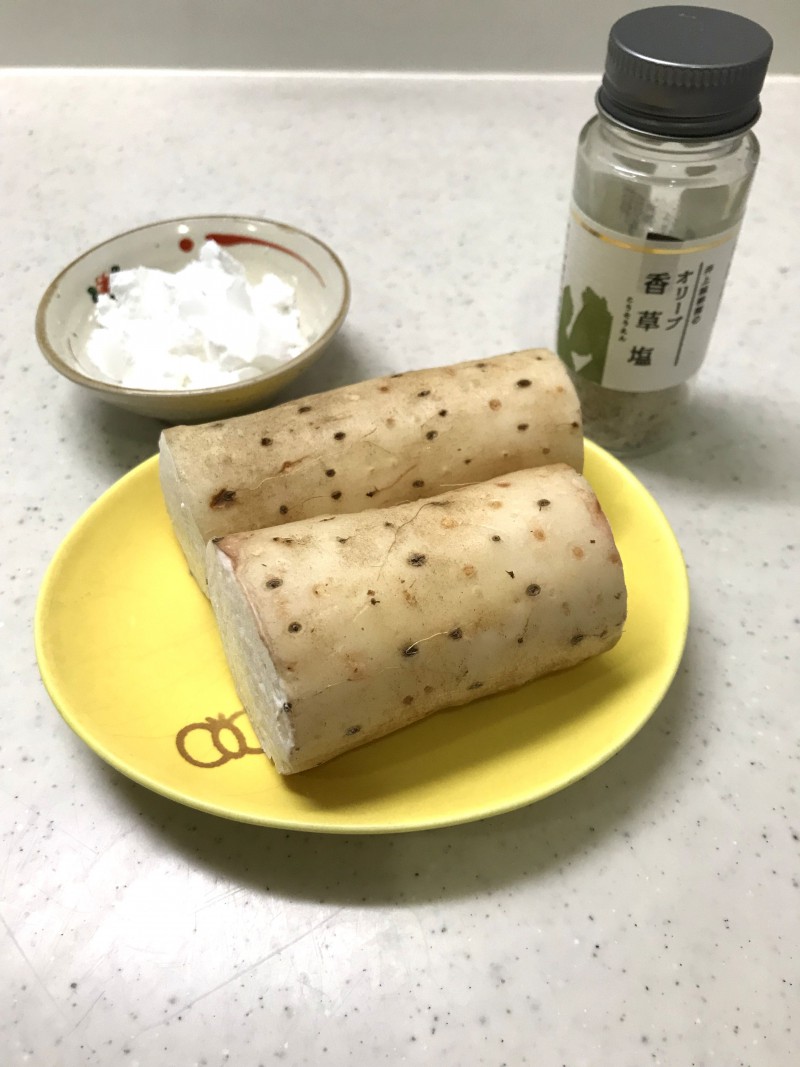 長芋フライの材料イメージ