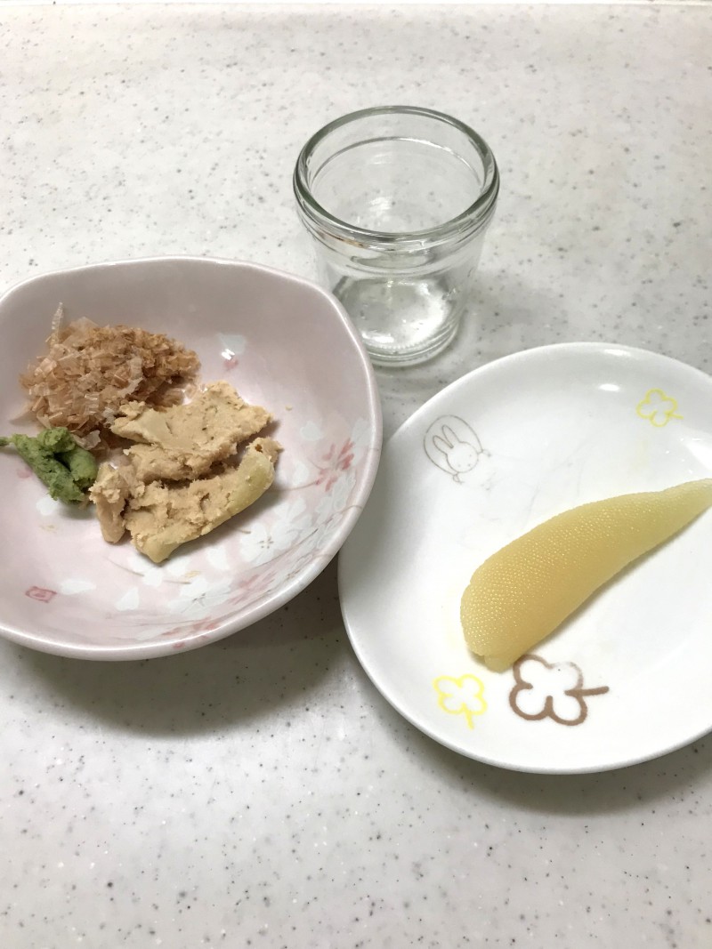 数の子のわさび漬けの材料イメージ