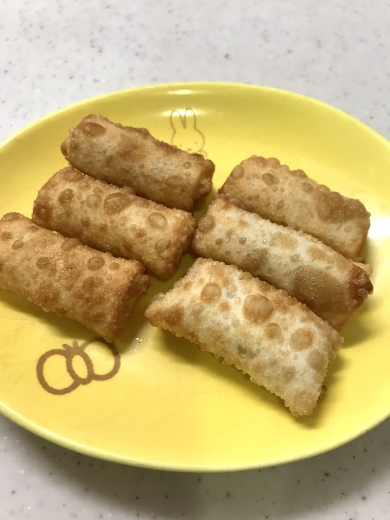 ジャムとチーズの包み揚げ