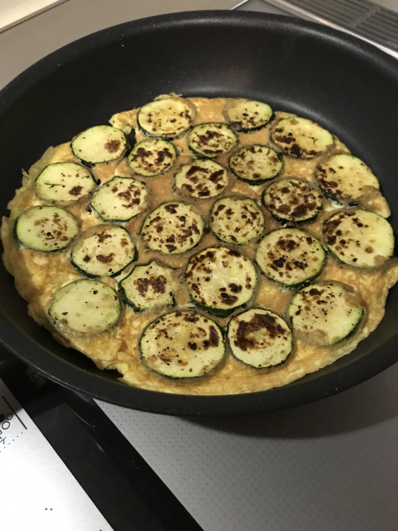 ズッキーニの卵焼き手順6