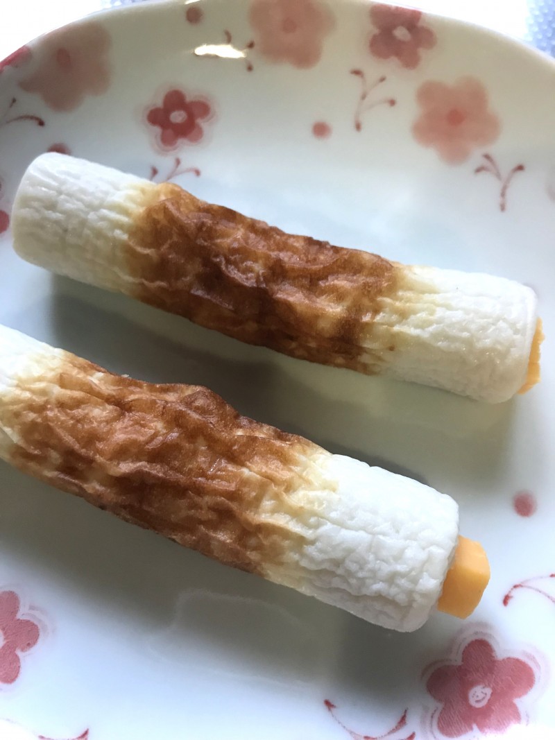 チーズインちくわの卵焼き手順2