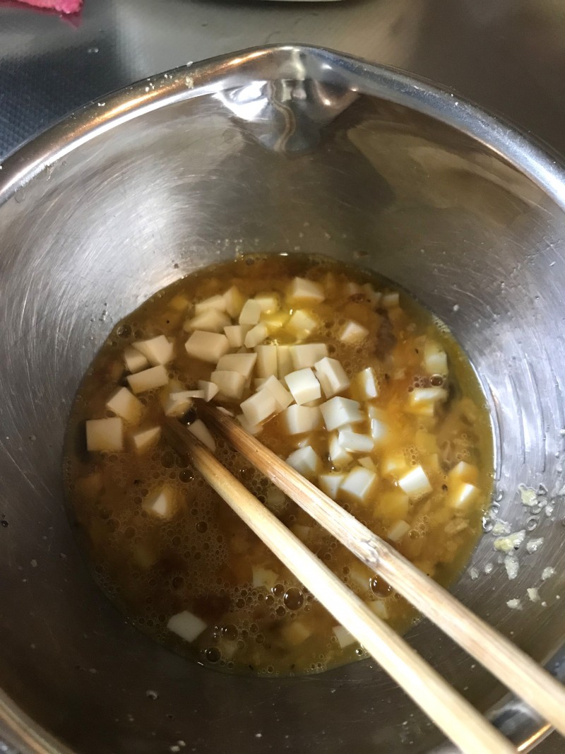 山芋のふわふわ焼き手順1