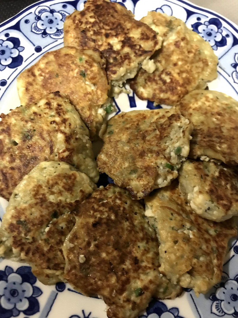 豆腐と蓮根のふわふわ焼き